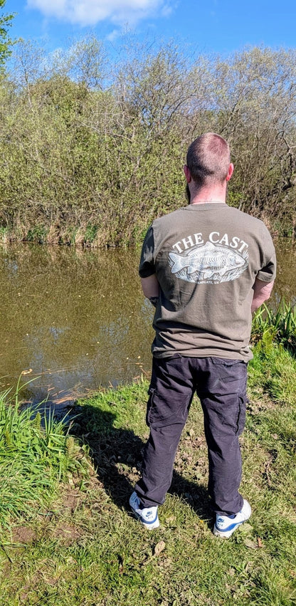 The Cast Heavyweight Carp T-Shirt